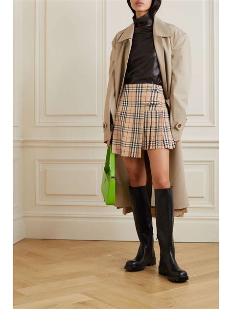 burberry miniskirt|burberry pleated mini skirt.